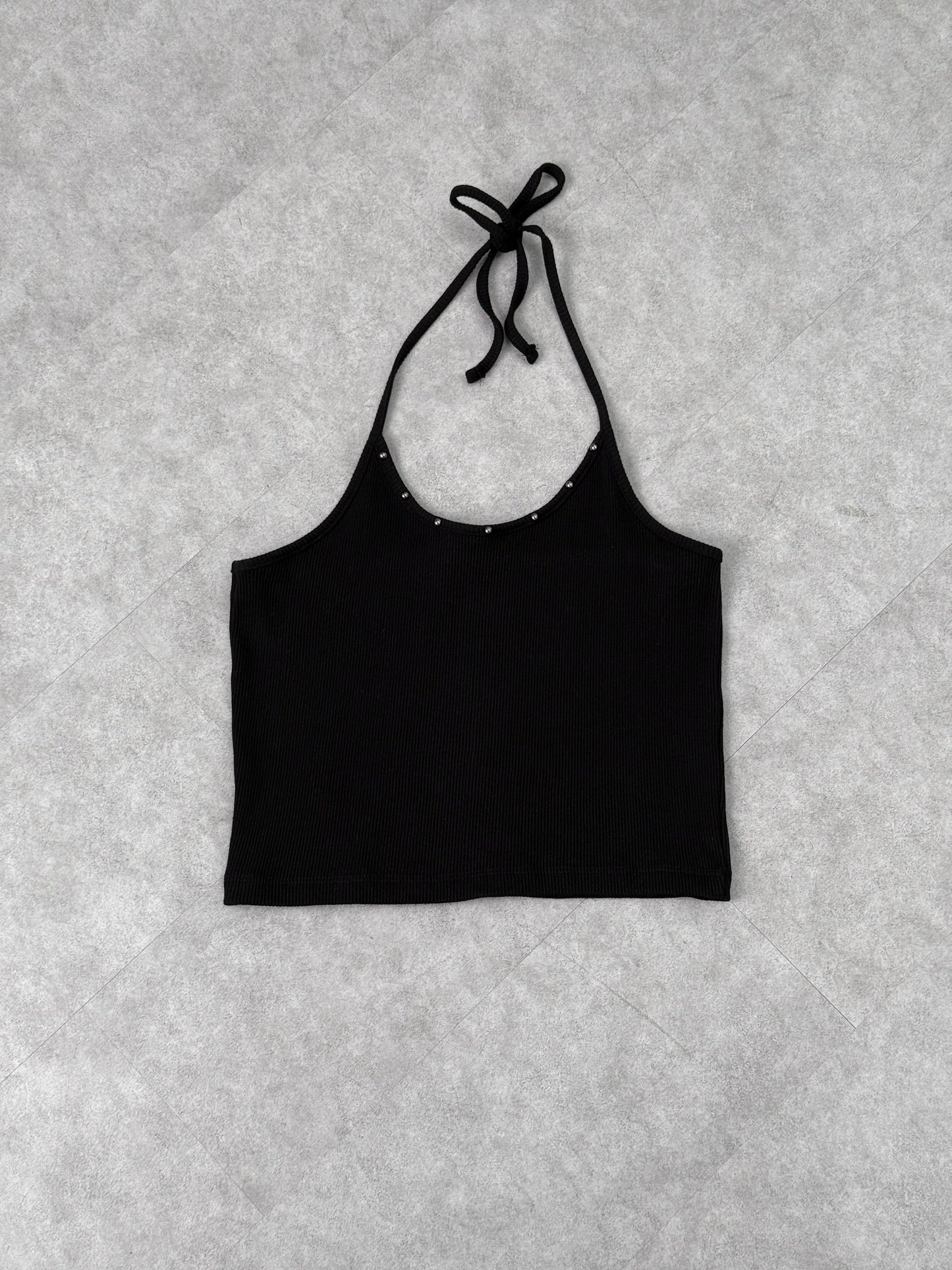 窩釘掛頸背心 [3 COLOURS]