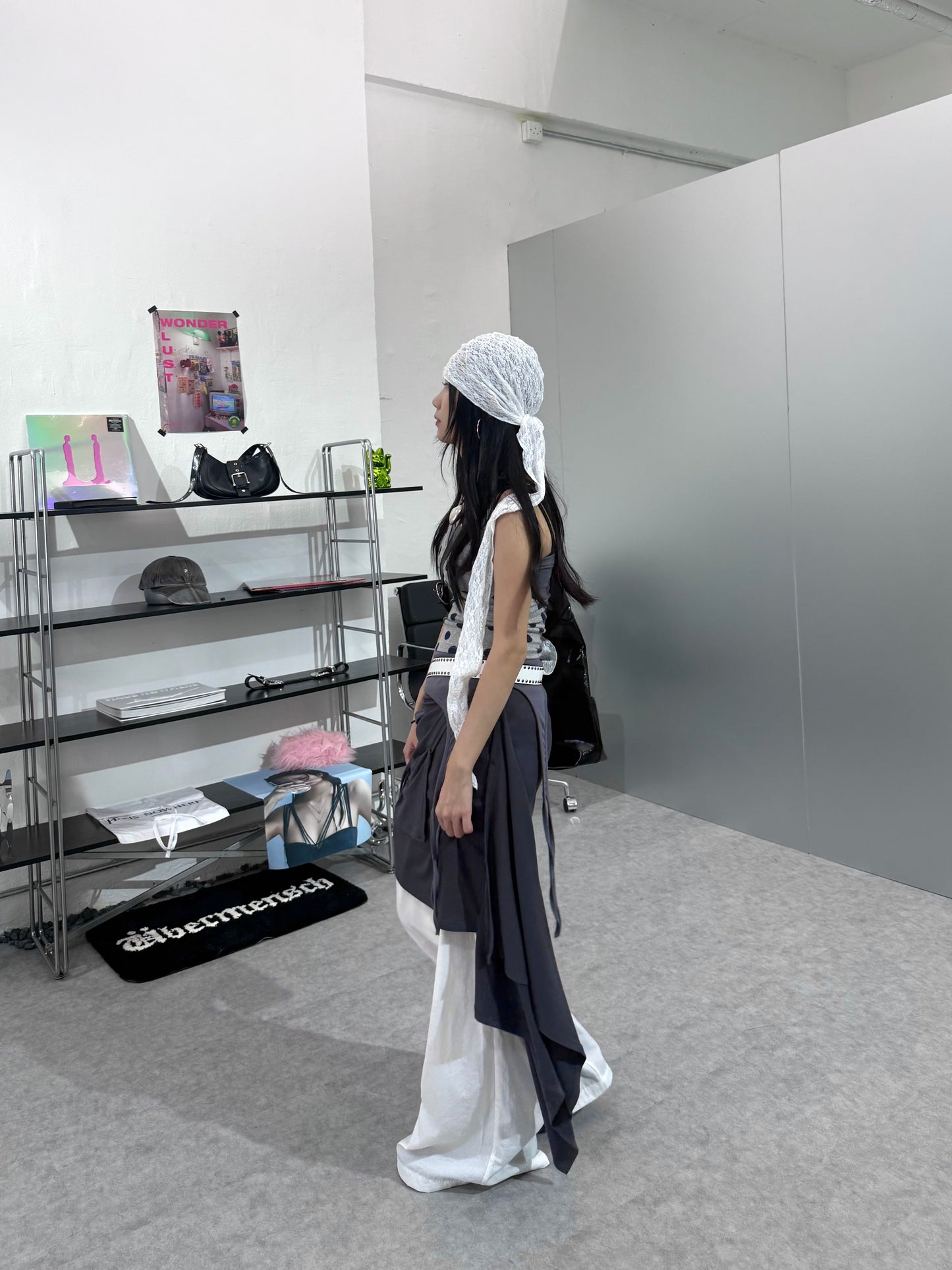 波點排掛頸背心 [2 COLOURS]