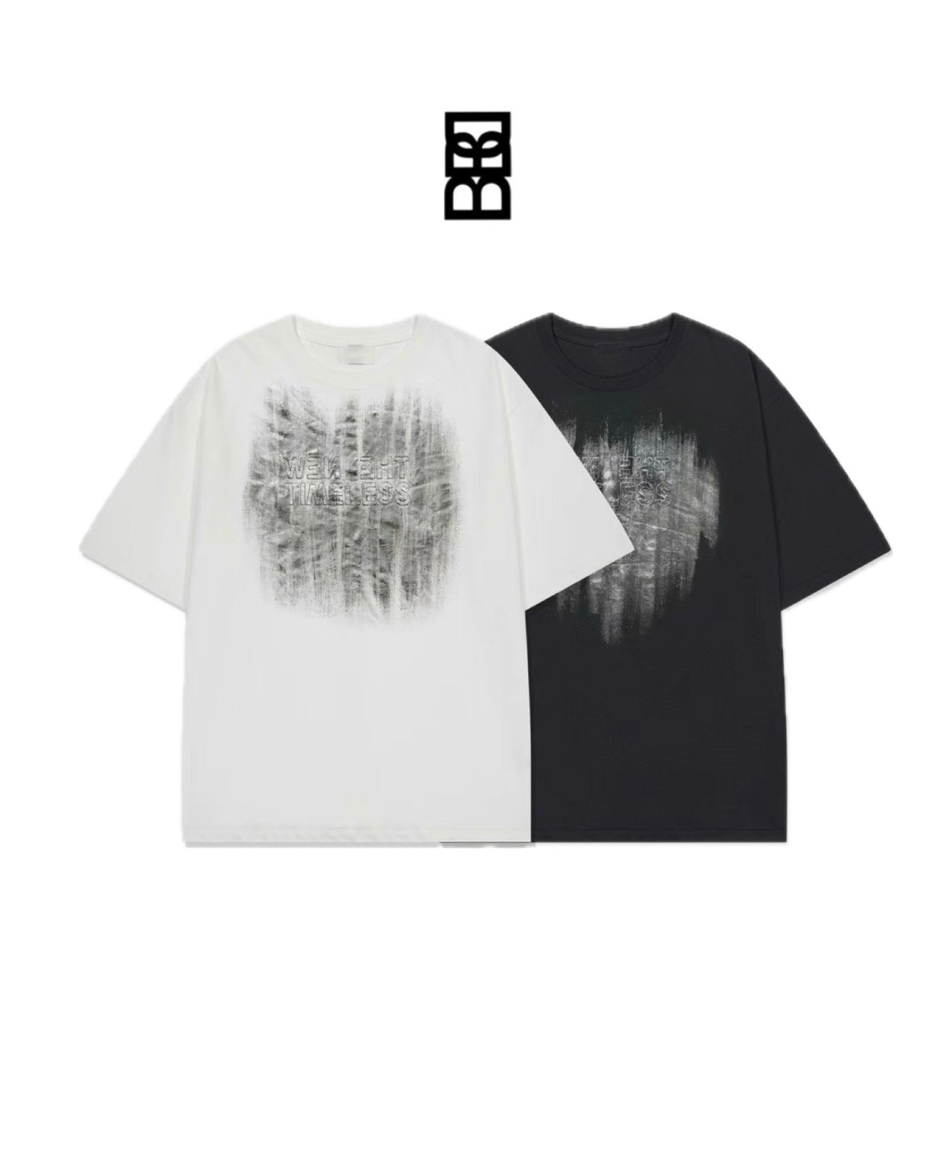 THE NEW TIMELESS標語銀色燙印短袖TEE［ 2 COLOURS ］