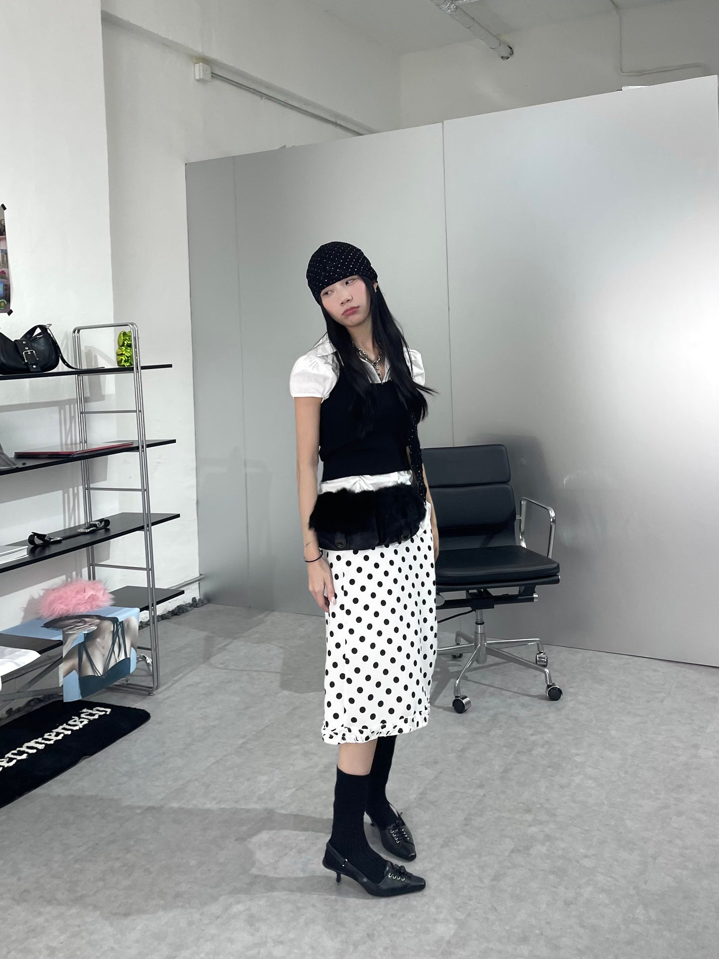 窩釘掛頸背心 [3 COLOURS]