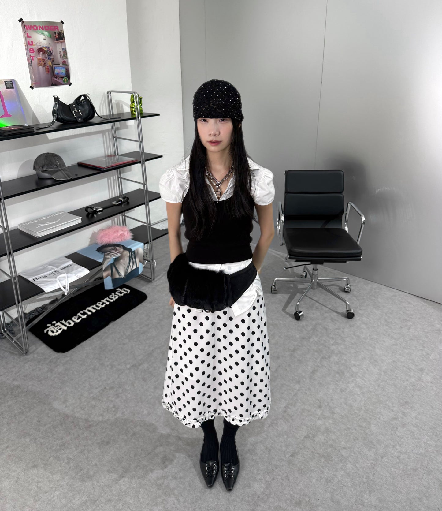 窩釘掛頸背心 [3 COLOURS]