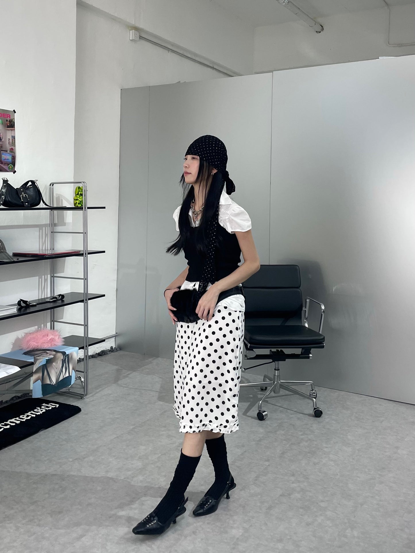 窩釘掛頸背心 [3 COLOURS]