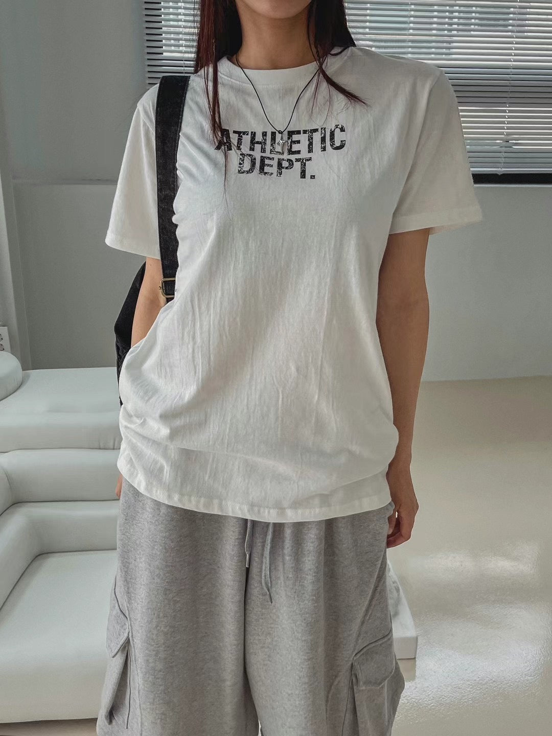 ATHLETIC修身短袖TEE［ 3 COLOURS ］