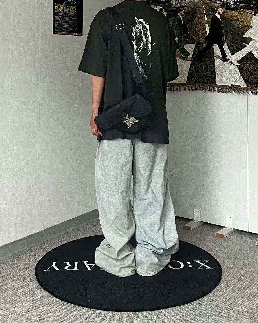 DEATH IN JUNE 人像OVER SIZE短袖TEE