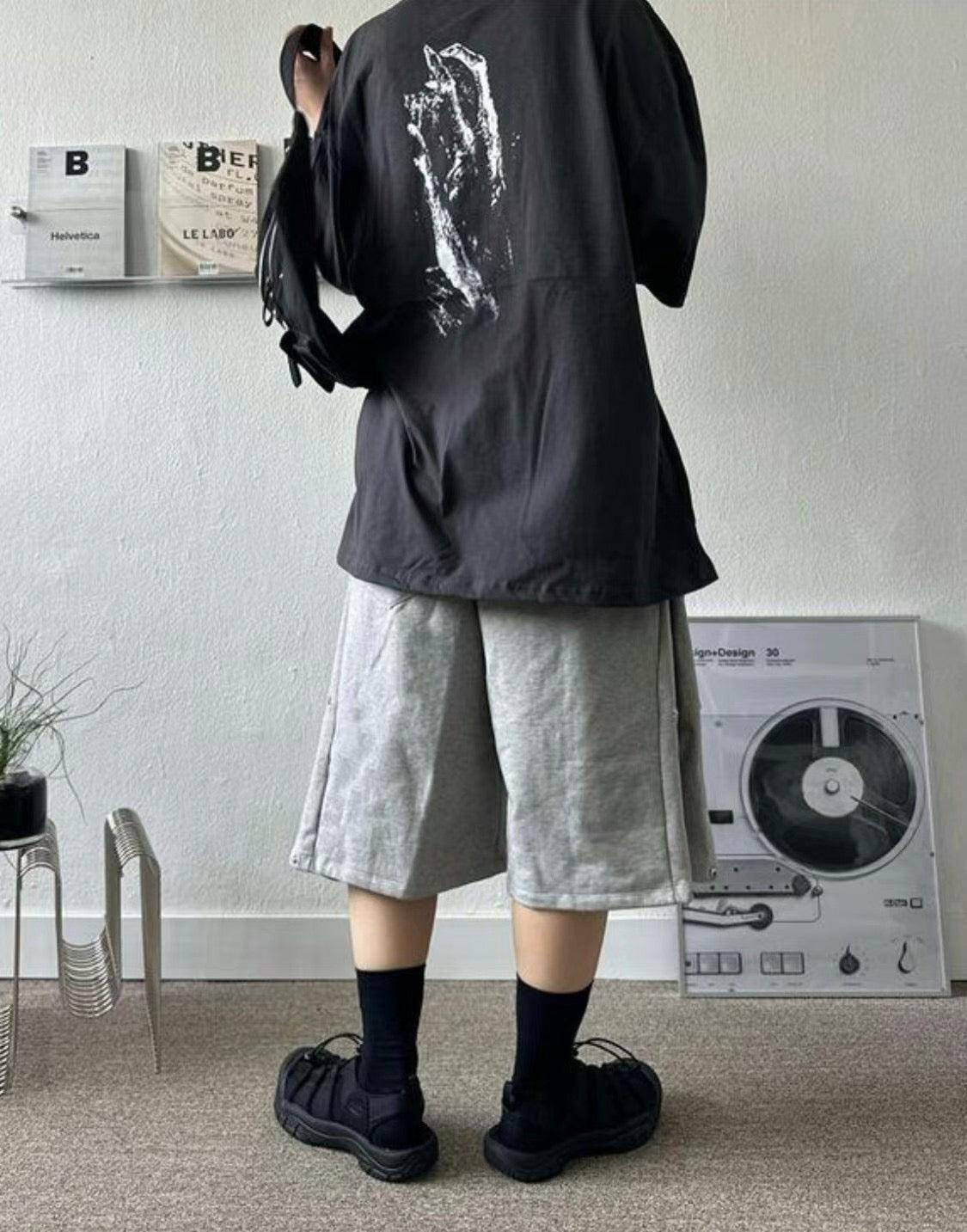 DEATH IN JUNE 人像OVER SIZE短袖TEE