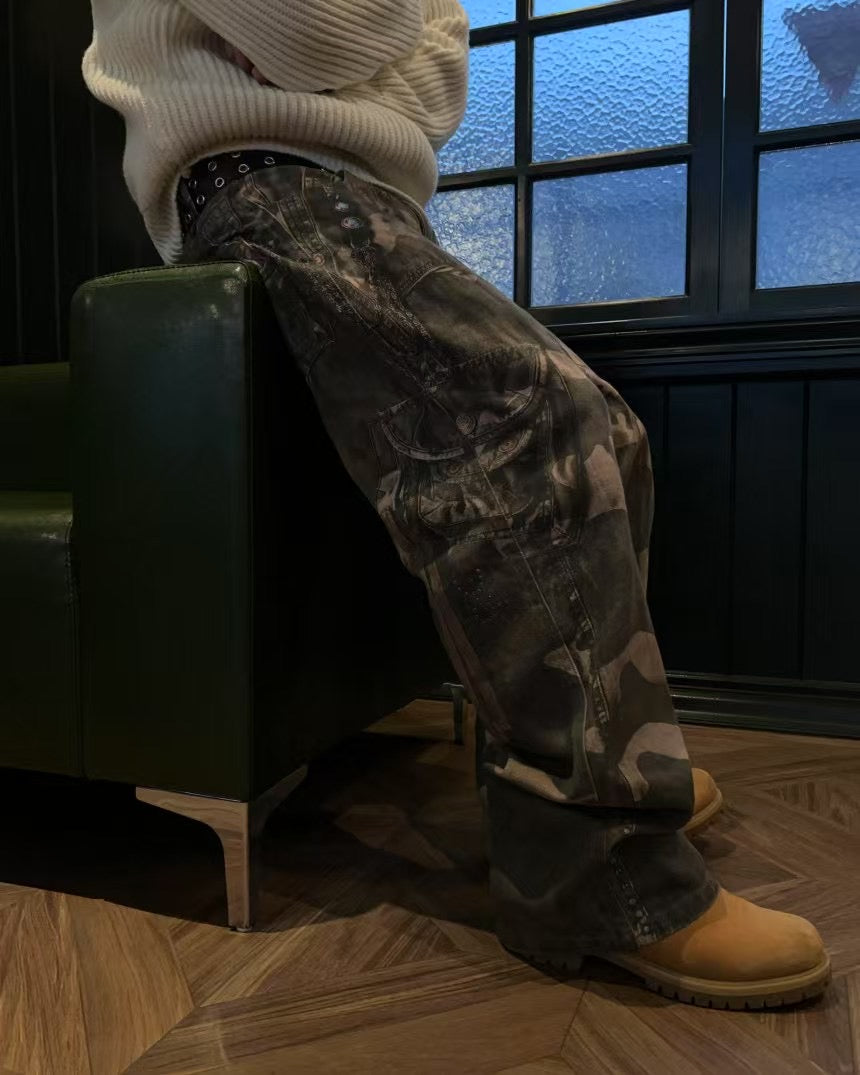 3D數碼打印迷彩長褲［ 2 SIZE ］