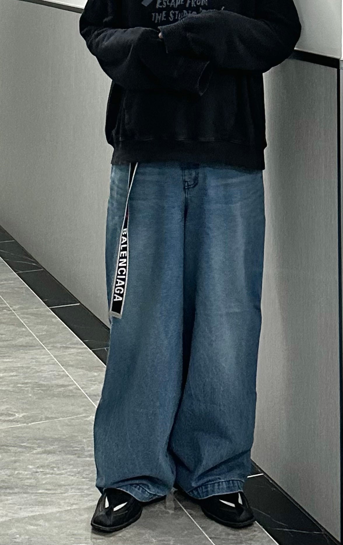 OVER SIZE BAGGY 牛仔褲［ 2 COLOUR/ 3 SIZE ］