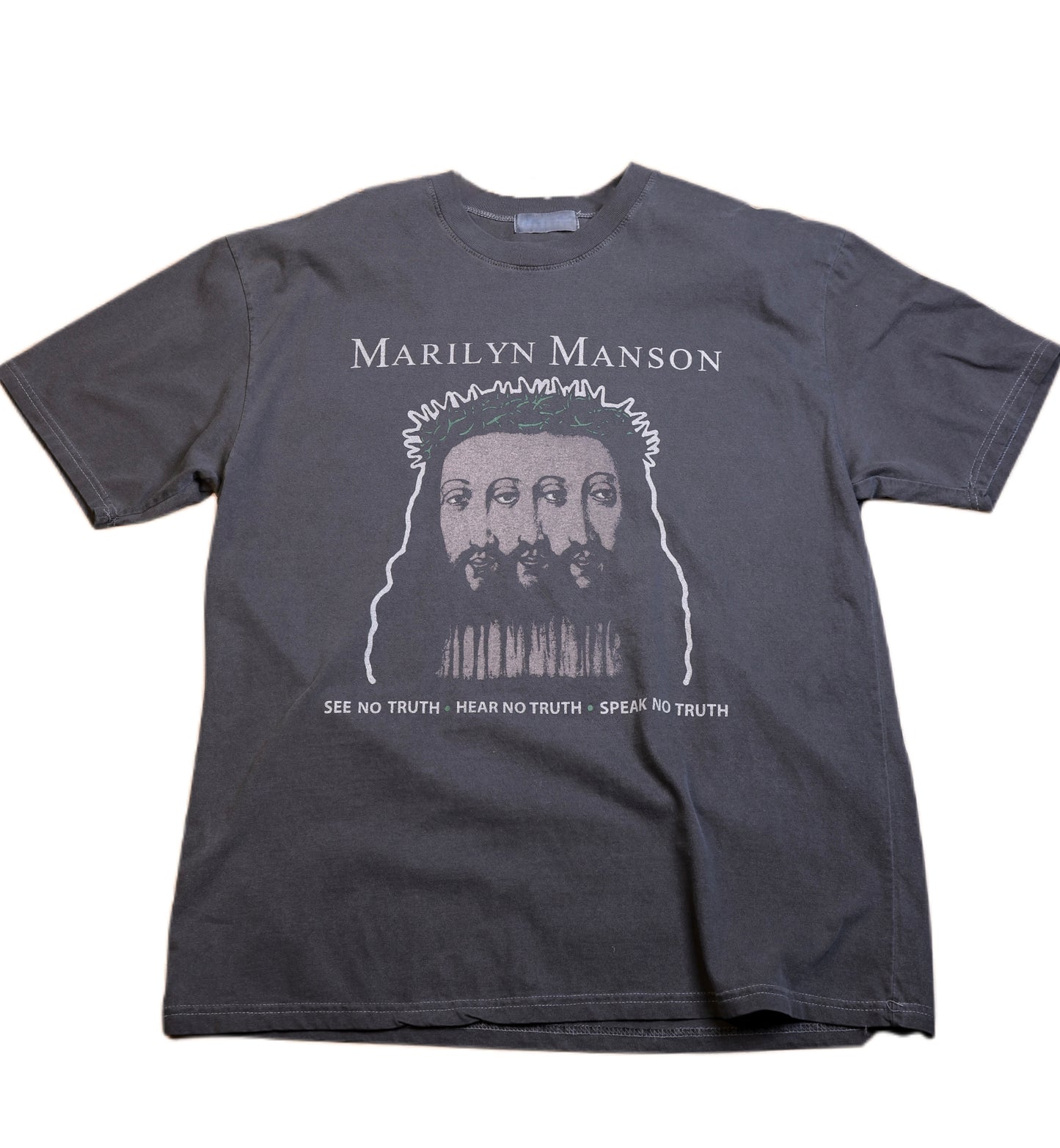 MARILYN MANSON人像 TEE